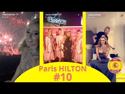 Paris Hilton mixes in Ibiza - snapchat - july 16 2016