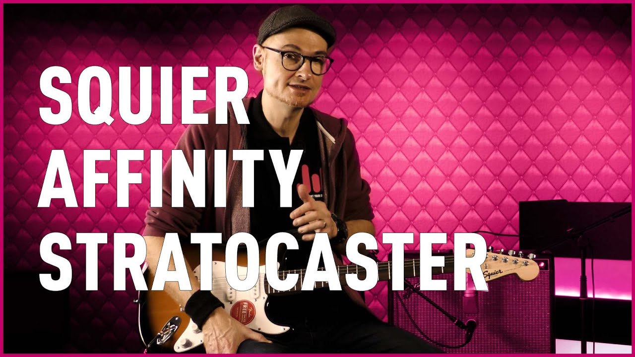 Squier Affinity Series Stratocaster Guitare lectrique Review  Bax Music FR