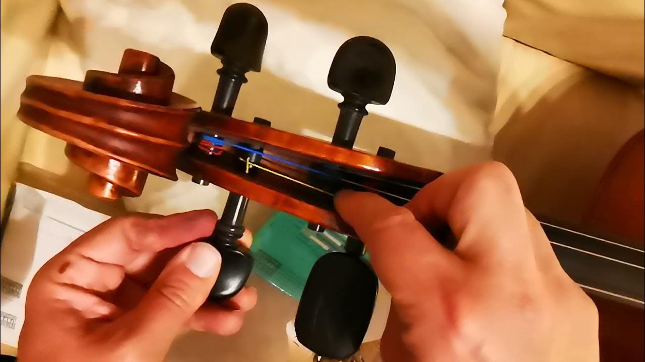Come montare le corde del violoncello YouTube