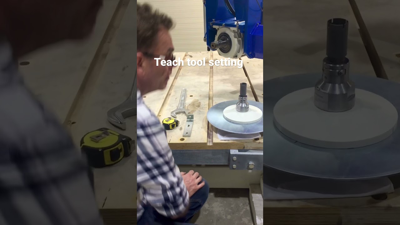 DONATONI SAW - TEACH TOOL SETTING.#SinhCNC