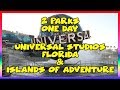 2 Parks in One Day Universal Studios Florida & Islands of Adventure- Sir Willow's Park Tales ep 38