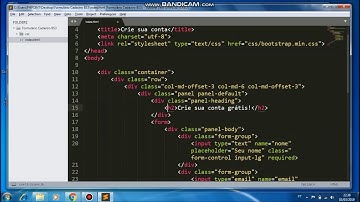 Criando um formulário de registro com Bootstrap 3