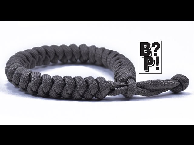 Make a Mad Max Style Paracord Survival Bracelet THE ORIGINAL -  Boredparacord.com 