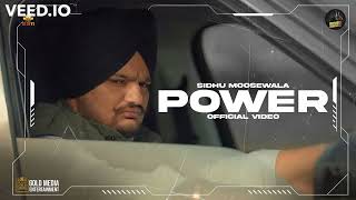 Power (Full Video) Sidhu Moose Wala | The Kidd | Sukh Sanghera | Moosetape Bass Boosted