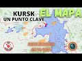 la lucha por KURSK, un punto clave para ambos bandos MAPA DE FRENTE DE BATALLA #GuerraEnUcrania
