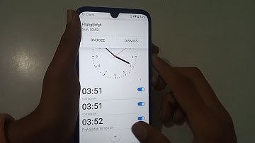 How to set alarm in Gionee Max mobile phone, alarm set kaise kare