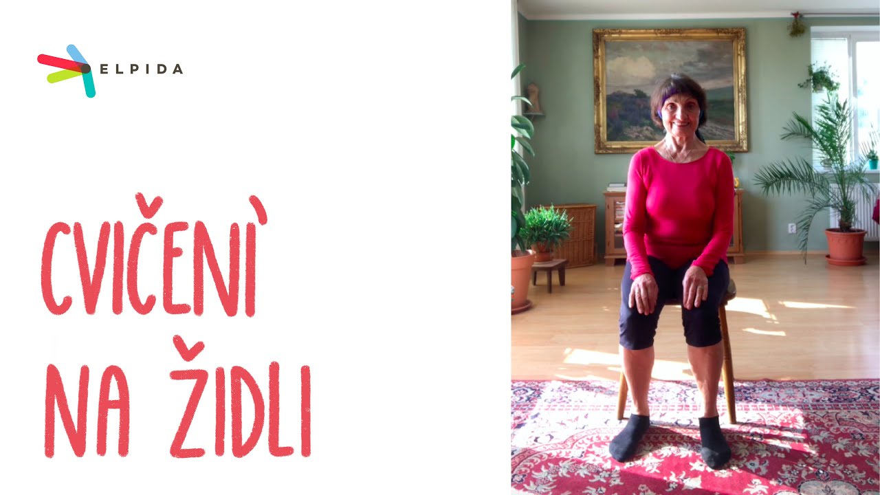 Cvičení na židli s Marcelou Borgesovou | ELPIDA DO DOMU