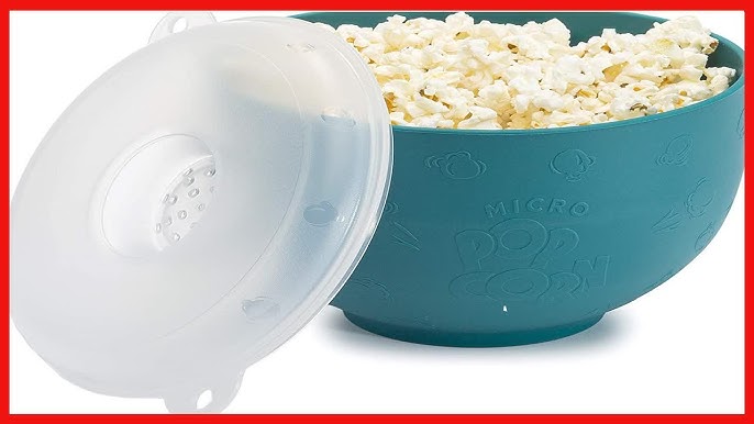 The Original Salbree Microwave Popcorn Popper Machine, Silicone Popcorn  Maker, Collapsible Microwavable Bowl - Hot Air Popper - No Oil Required -  The