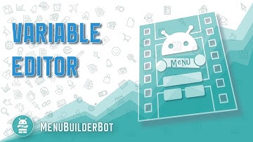 Menu Builder [EN] - 009 - Variable Editor - [Create Bot Telegram]