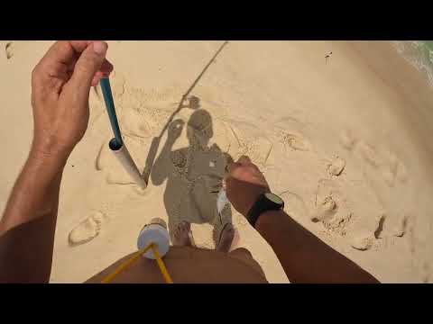Miniatura do vídeo: Pescaria de Praia. Praia de Ponta Negra. Maricá - RJ