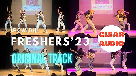 Track of our freshers’23 dance performance with clear audio | IPCW DU