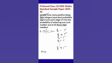 How Many Positive Three Digit Integers have the Hundredths Digit 8 and Unit’s digit 5?