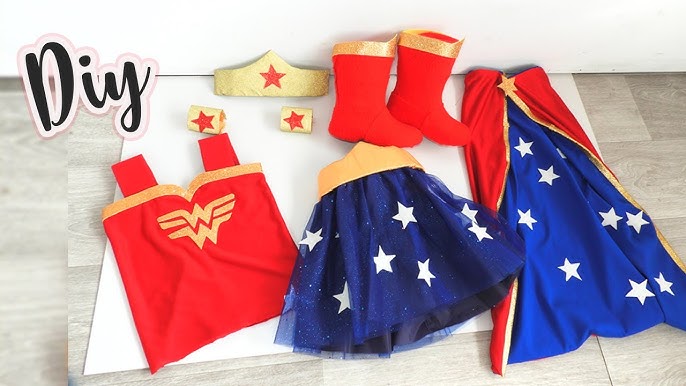 COSTUME WONDER WOMAN (Déguisement adulte) Modèle 1984