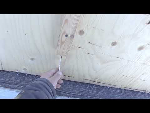 Как обшить стены фанерой в деревянном доме своими руками