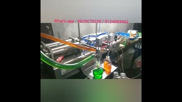 Liquid filling machine (Double nozzle)