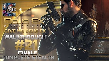 Deus Ex: Mankind Divided - Ghost Walkthrough / Part 21 LONDON FINALE | CenterStrain01