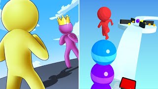Looking Good 🧿🧿🧿Giant Rush Vs Stack Rider Walkthrough Mobile Gameplay HG1F