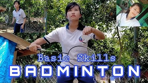 Basic Skills of Badminton || PE3 – Individual Sports (LATEST)