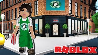 AMBERRY COFFEE ☕ | Making a Coffee Shop on Bloxburg | Roblox