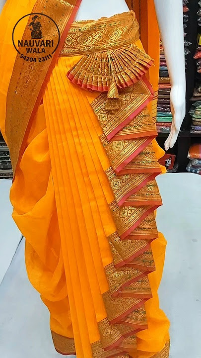 Beautiful Maharashtrian Nauvari Saree  | नऊवारी साडी कलेक्शन | Latest Nauvari Saree