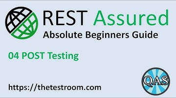 REST Assured Beginner Tutorial (POST) [Setup 2020] | QAShahin
