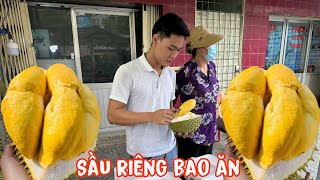 🟢"Trời ơi" Khui sầu riêng kiểu này còn gì đôi bàn tay trời ơi