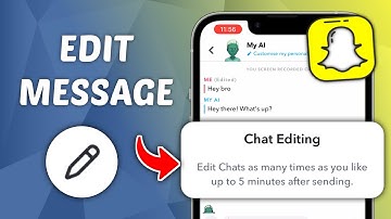 How to Edit Message on Snapchat