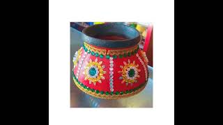 gariga buddi decoration | marriage pot designs