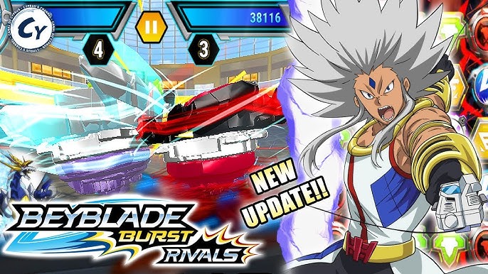 RISE! UPDATE 2.4.2 BEYBLADE BURST RIVALS UNION ACHILLES ACE DRAGON