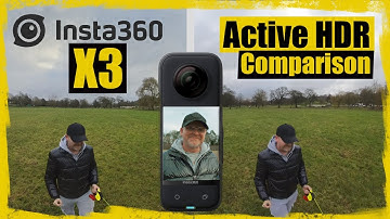 Insta360 X3 Active HDR Comparison