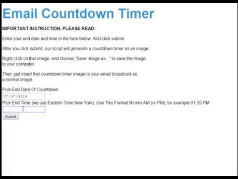 email countdown timer demo2