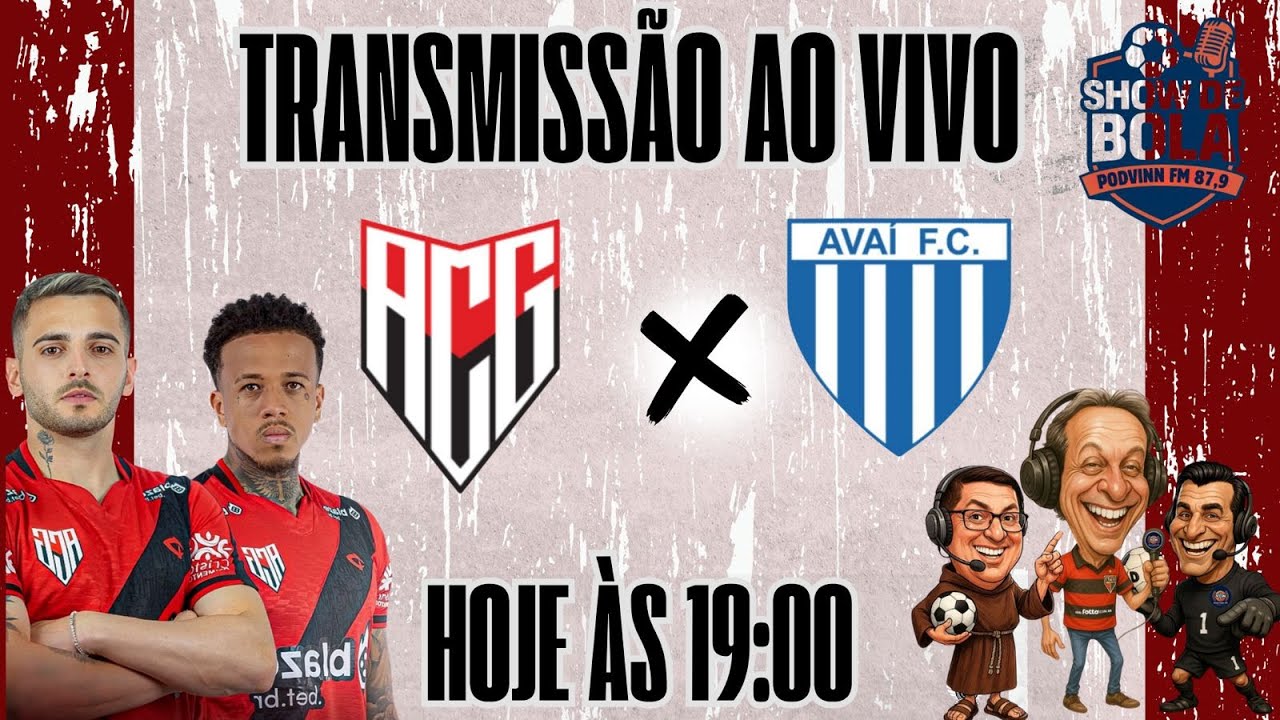 Transmissão ao vivo Atlético Goianiense x Avaí - Show de Bola - YouTube