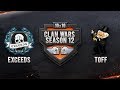 WoT - Clan Wars -EXC- vs TOFF (Season 12)