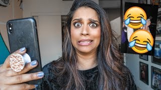 Roasting Peoples Prom Pictures @lillysinghvlogs