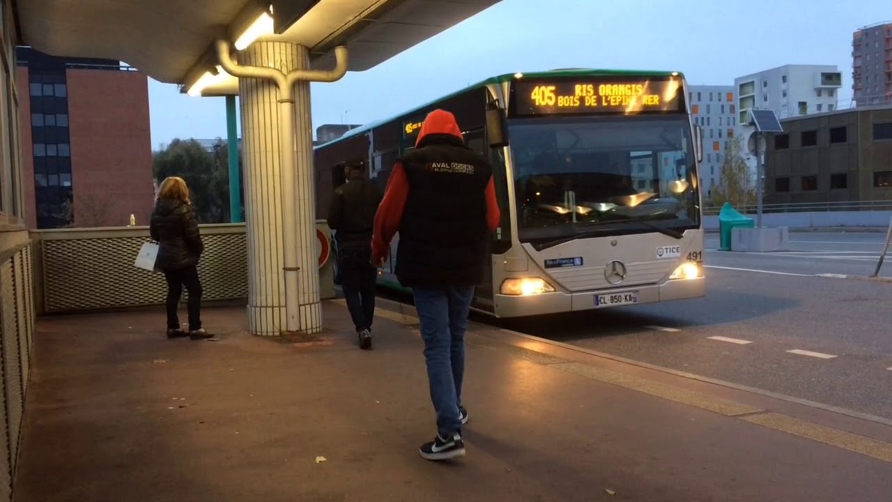 Bus TICE- Evry-Courcouronnes Centre - [HD] #2