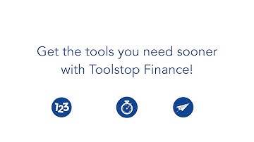 Get Your Tools Fast and Spread the Cost with Toolstop Finance - How to