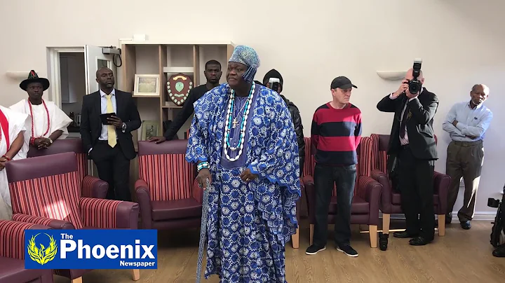 His Imperial Majesty The Ooni of Ife's Visit to Birmingham, UK - November 2017