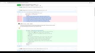 Github PR Review tricks - side by side comparison of changes Wealth