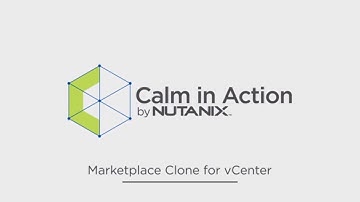 Calm in Action: Marketplace Clone for vCenter