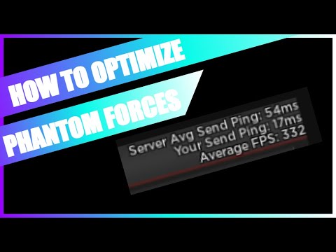 The BEST settings on Phantom Forces (MAX FPS) 