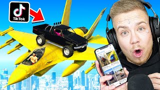 VIRALE GTA 5 STUNTS auf TIK TOK NACHMACHEN 11.0