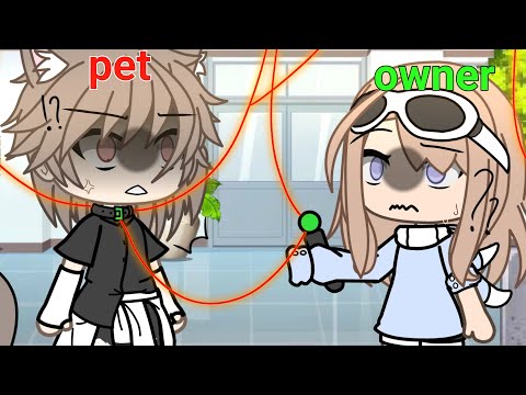 #pov : kau mendapatkan pet dan ternyata ownermu adalah...🐱{pet and owner}🐶 meme //gacha life//