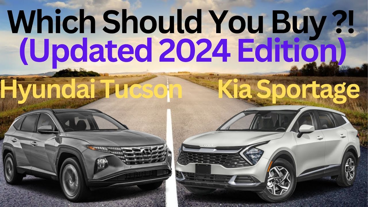 NEW 2024 Kia Sportage vs Hyundai Tucson -Which Should You Buy?! - YouTube