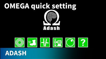 OMEGA - Online Vibration Monitoring Expert quick setting