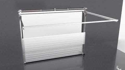 Animation 3ds max Garage Door