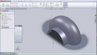 13 SolidWorks Surface TUTORIAL: RULED SURFACE