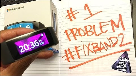 Microsoft Band 2 - #FIXBAND2 - No 1 PROBLEM - SECURITY!
