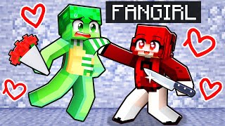 DATING My CRAZY FAN GIRL In Minecraft!