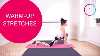 Feelgood Plan 2-minute stretches: warm-up or de-stress