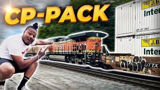 Railfan Friday | Episode:1 | CP-pack |  horn shows, 11trains & foreign power!!